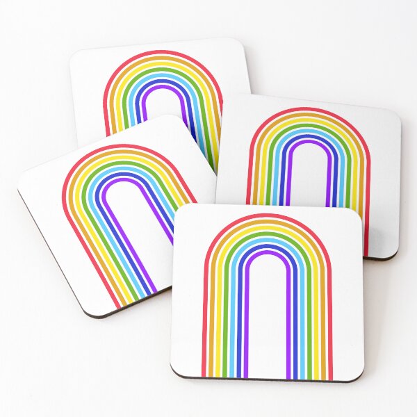 Item preview, Abstract Rainbow Graphic Arch Design designed and sold by GeeThang.