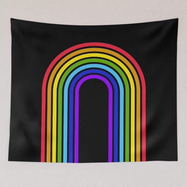 Item preview, Abstract Rainbow Graphic Arch Design designed and sold by GeeThang.