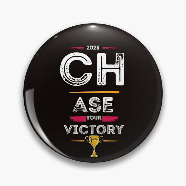 Item preview, Chase Your Victory – 2025 Goal Design designed and sold by ArtsAmaze.