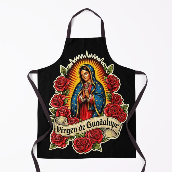 Item preview, Virgen de Guadalupe Virgin Mary Virgencita Mexican Floral designed and sold by HechoEnAztlan.