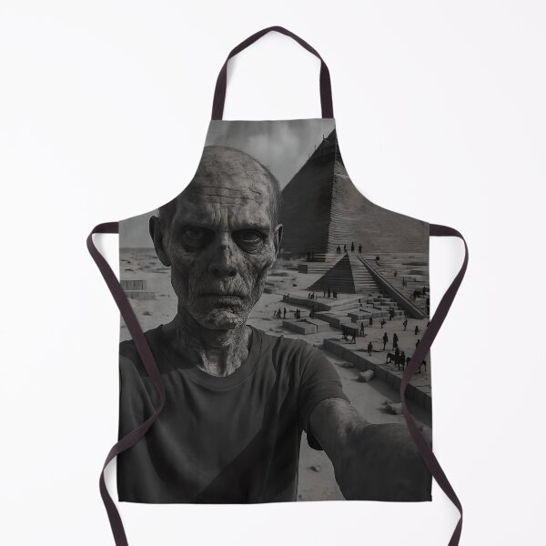Item preview, Zombie Selfie with Pyramids - Undead Travel designed and sold by NightTimeJ.