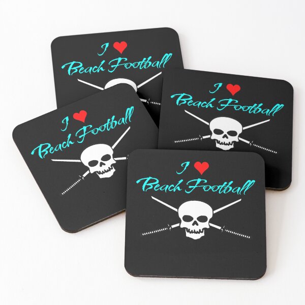 Item preview, i love beach football designed and sold by bluepenshop.