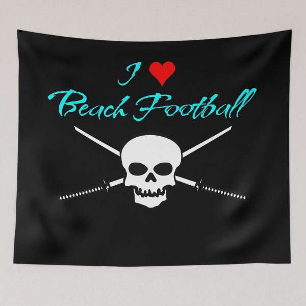 Item preview, i love beach football designed and sold by bluepenshop.