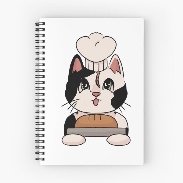 Item preview, Baker cat designed and sold by HopeAlecrim.