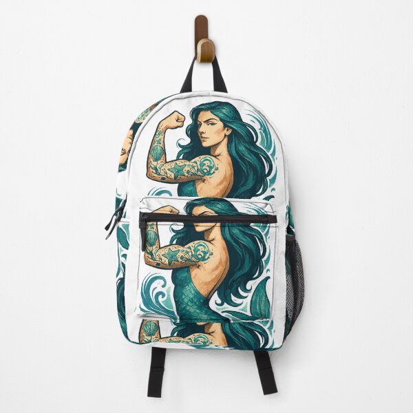 Item preview, Strong Mermaid Nix Water Woman Gift designed and sold by Pineapple-Tree.