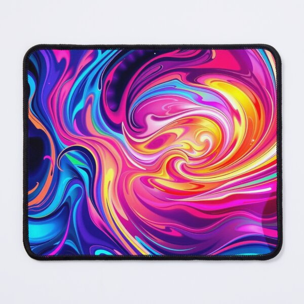 Item preview, Vibrant Abstract Dreamscape – Flood of colors meets dynamic forms in surreal harmony designed and sold by FotoworldEdel.