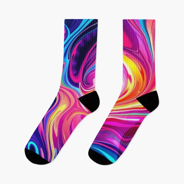 Item preview, Vibrant Abstract Dreamscape – Flood of colors meets dynamic forms in surreal harmony designed and sold by FotoworldEdel.