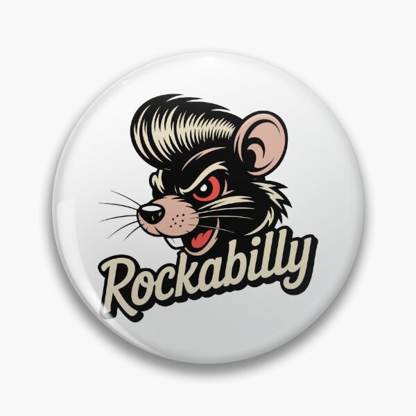 Item preview, Rockabilly Rat – Small, cheeky and full of retro charm designed and sold by Hans-Design.
