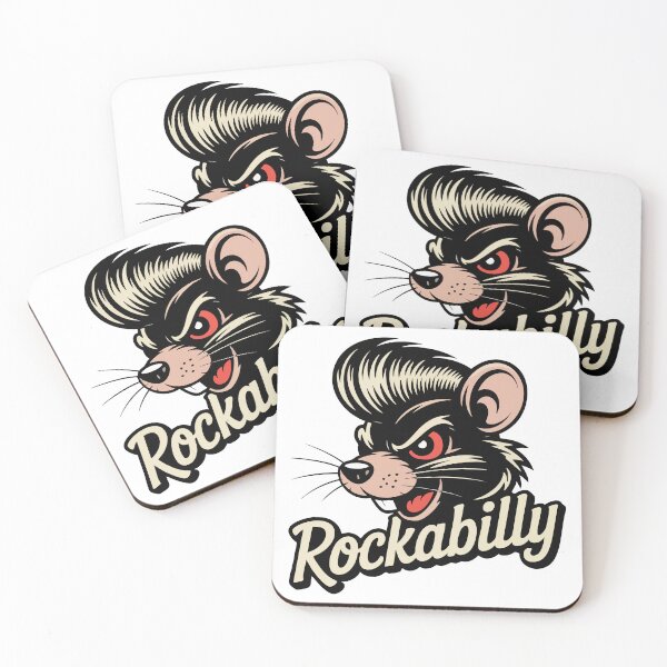 Item preview, Rockabilly Rat – Small, cheeky and full of retro charm designed and sold by Hans-Design.