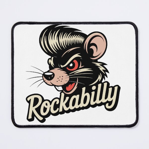 Item preview, Rockabilly Rat – Small, cheeky and full of retro charm designed and sold by Hans-Design.