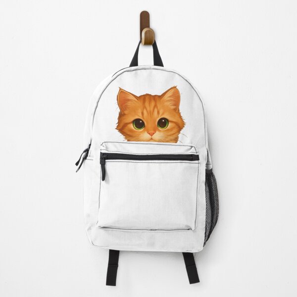 Item preview, "Too Cute to Handle: Orange Cat Face of Pure Joy" Kitty Cat art designed and sold by Ericaholicgifts.