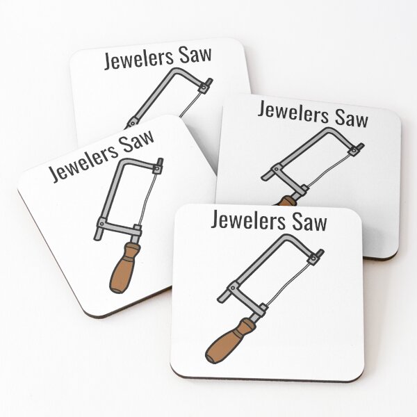Item preview, Jeweler's Saw- minimal tool Illustration designed and sold by JakubOnDemand.