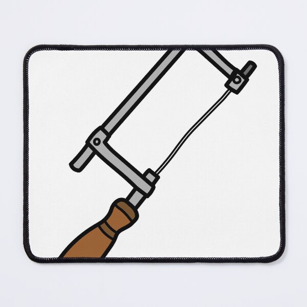 Item preview, Jeweler's Saw- minimal tool Illustration designed and sold by JakubOnDemand.