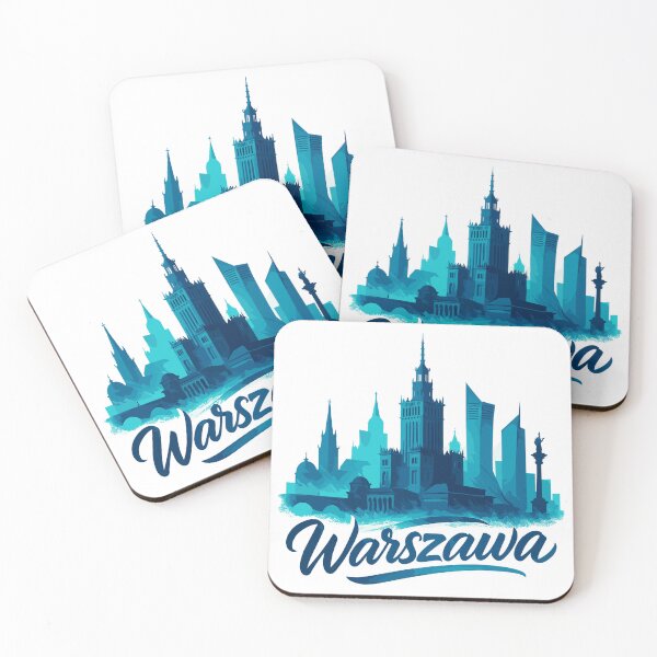 Item preview, Warsaw Warszawa capital city of Poland gift designed and sold by Pineapple-Tree.