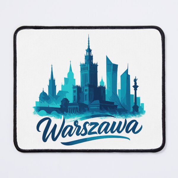 Item preview, Warsaw Warszawa capital city of Poland gift designed and sold by Pineapple-Tree.