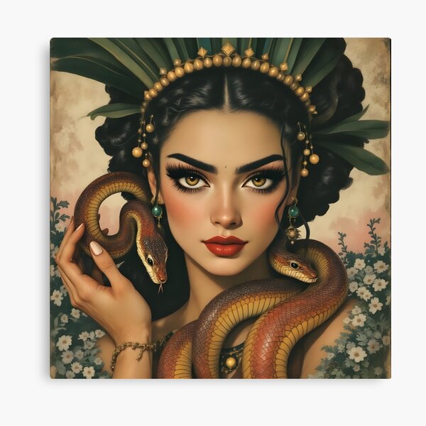 Item preview, Coatlicue – Aztec Earth Goddess of Life, Death, and Rebirth designed and sold by SoniaSarkali.