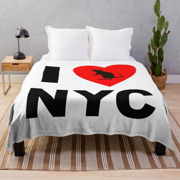 Aperçu de l'œuvre j'aime (rat) New York créée et vendue par oliveeoyll.