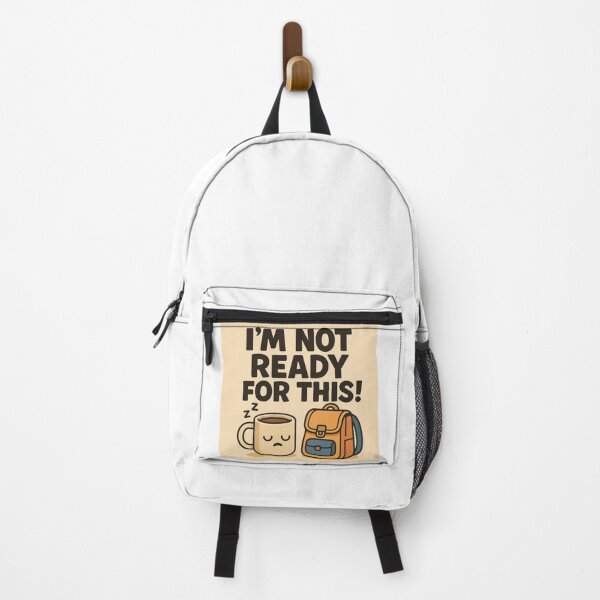 Item preview, Not Ready for School - Funny Quote Design designed and sold by Lyesink.