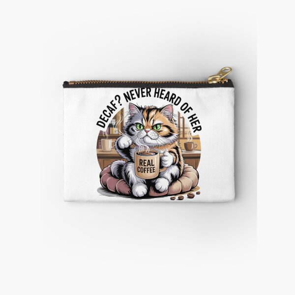Item preview, Cat Lover Loves Real Coffee designed and sold by Bliss Find And Design.