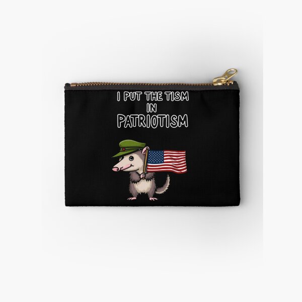 Item preview, I Put The Tism in Patriotism, Opossum, Animal, Gift designed and sold by ChearshiPrints.