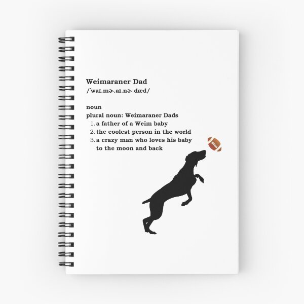 Item preview, Papá Weimaraner designed and sold by WeimTrails.