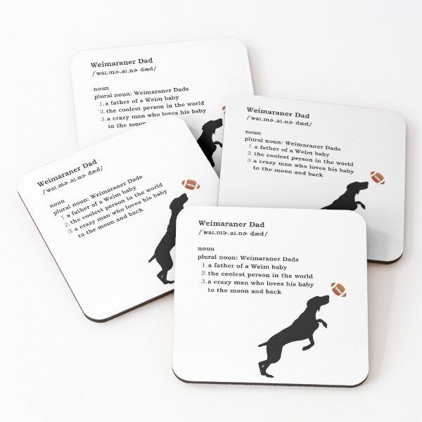 Item preview, Weimaraner Dad designed and sold by WeimTrails.