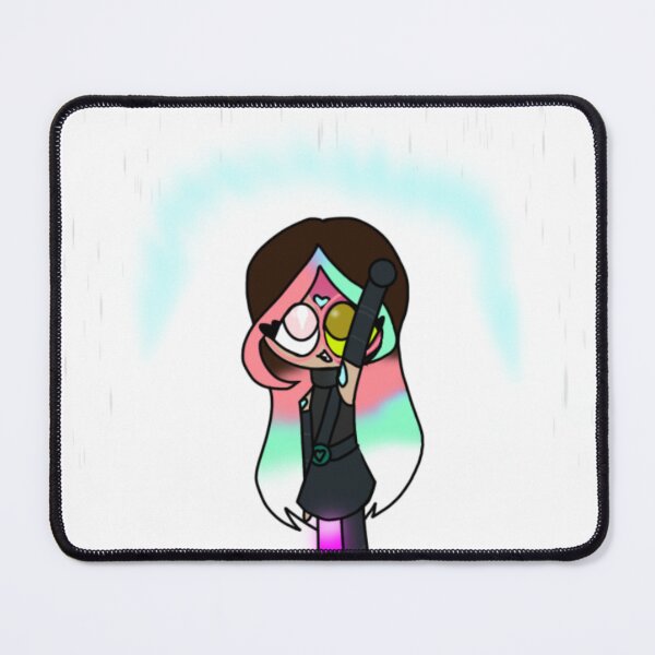 Item preview, Lily using her water umbrella designed and sold by LilyverseLab.