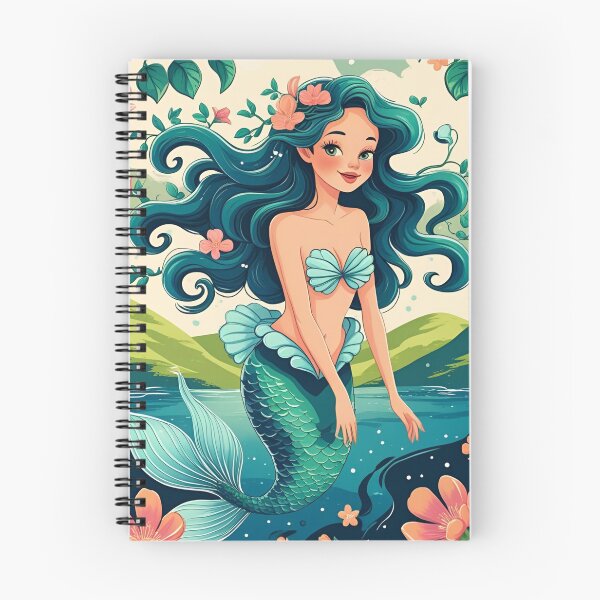 Item preview, Cottage Core Mermaid Pattern designed and sold by PatronesKawai.