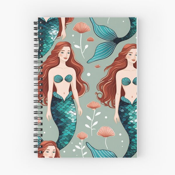 Item preview, Cottage Core Mermaid Pattern designed and sold by PatronesKawai.