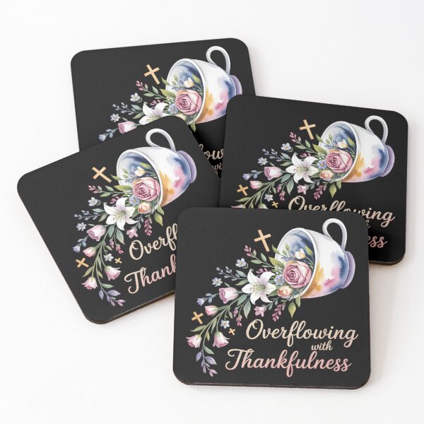 Item preview, Overflowing with Thankfulness designed and sold by theartfulaspie.