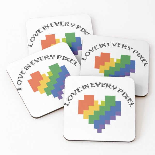 Item preview, Love in Every Pixel designed and sold by morbidcandyboutique .
