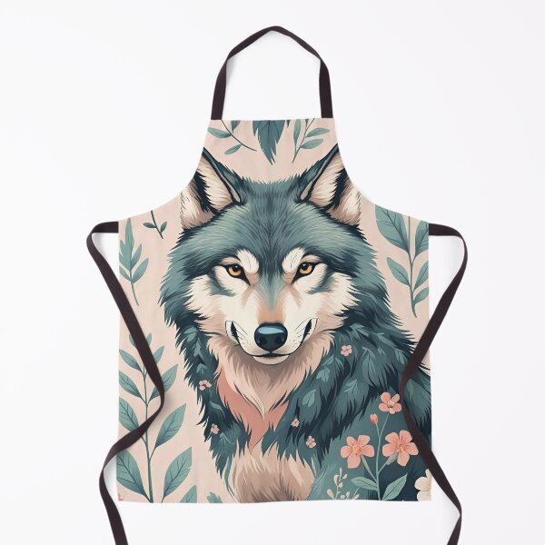 Item preview, Cottage Core Wolf Pattern designed and sold by PatronesKawai.