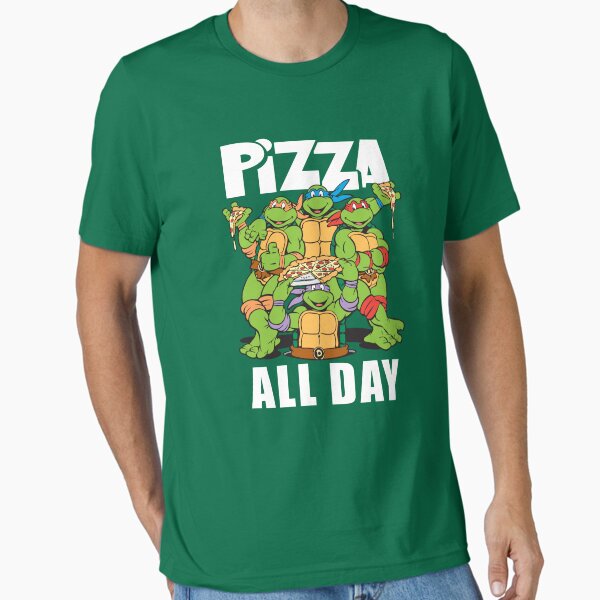 Item preview, Teenage Mutant Ninja Turtles Pizza All Day Vintage Crew designed and sold by FifthSun.