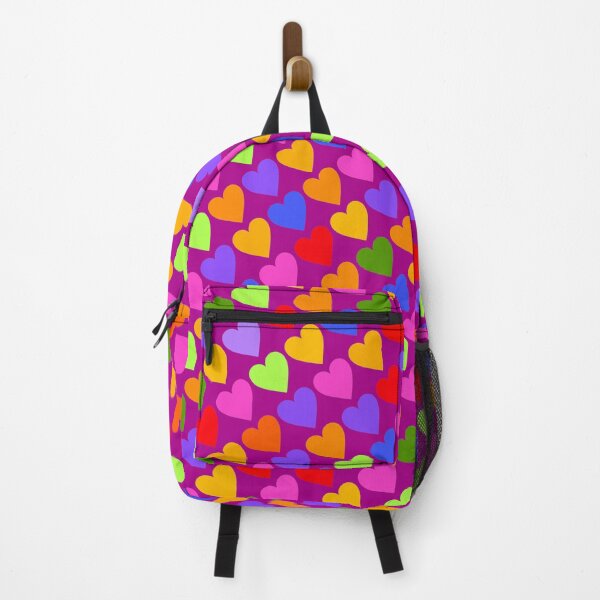 Item preview, Colourful hearts pattern designed and sold by Moonlove2.