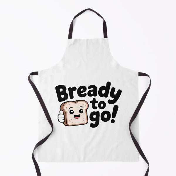 Item preview, Bready To Go! Cute Bread Pun designed and sold by PMCreative.
