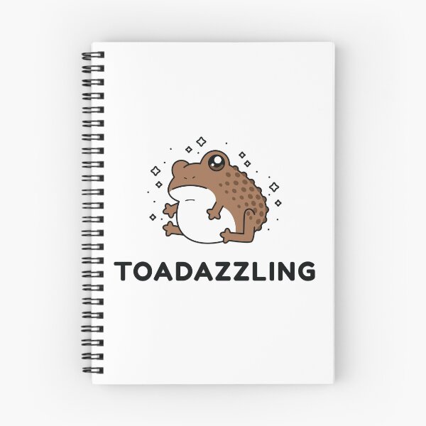 Item preview, Toadazzling Sparkilng Brown Toad Cartoon designed and sold by Stephanie Hardy.
