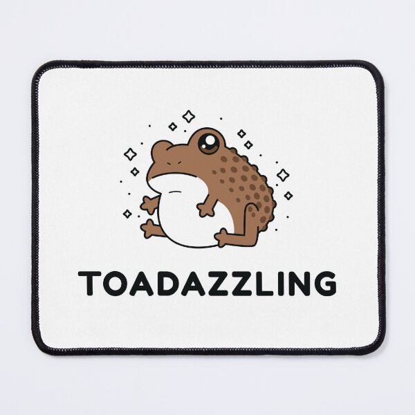 Item preview, Toadazzling Sparkilng Brown Toad Cartoon designed and sold by Stephanie Hardy.