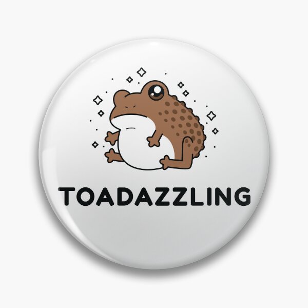 Item preview, Toadazzling Sparkilng Brown Toad Cartoon designed and sold by Stephanie Hardy.