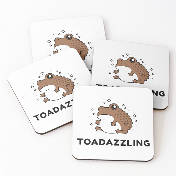 Item preview, Toadazzling Sparkilng Brown Toad Cartoon designed and sold by Stephanie Hardy.
