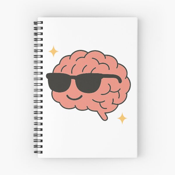 Item preview, Cool Brain – Smart and Fun Design with Glasses designed and sold by Worldclay.