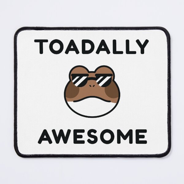 Item preview, Toadally Awesome Cool Cartoon Toad designed and sold by Stephanie Hardy.