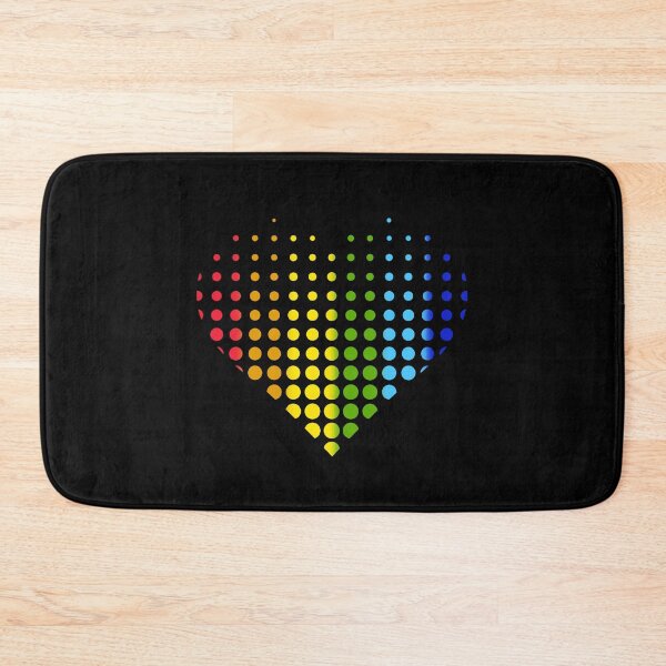 Item preview, Rainbow Dot Screen Heart designed and sold by GeeThang.