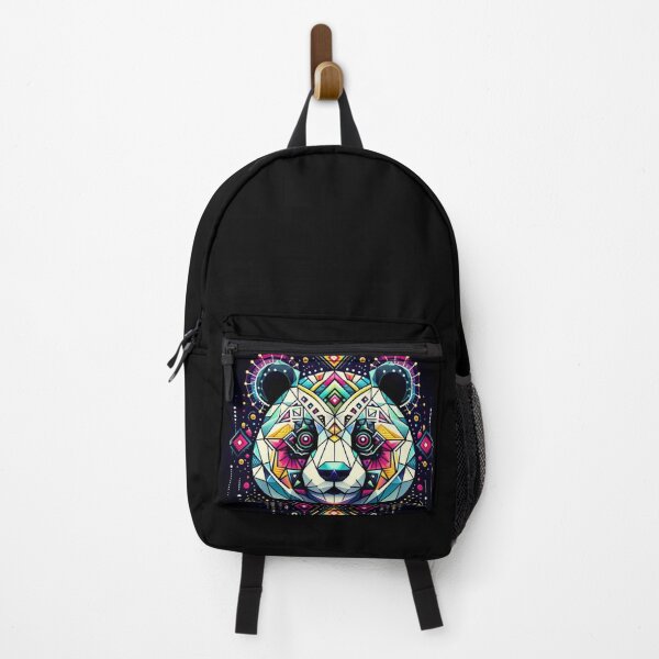 Item preview, Geometric colorful decorative panda designed and sold by Dogandesighn.