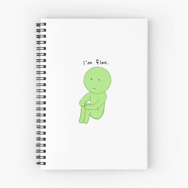 Item preview, i'm fine. designed and sold by Mickles-Shop.
