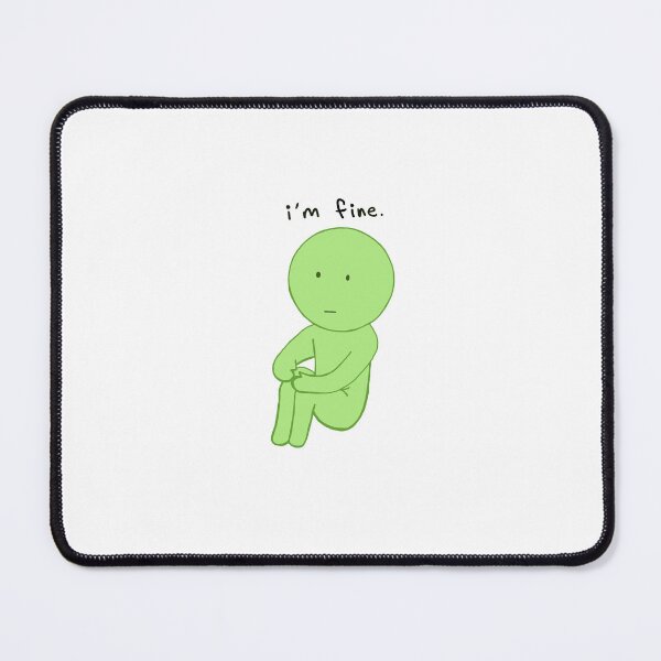 Item preview, i'm fine. designed and sold by Mickles-Shop.