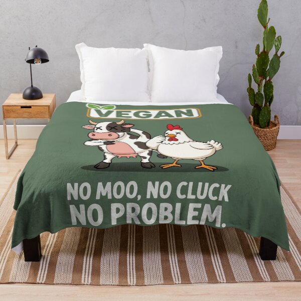 Item preview, No Moo, No Cluck, No Problem designed and sold by Amir Faysal.