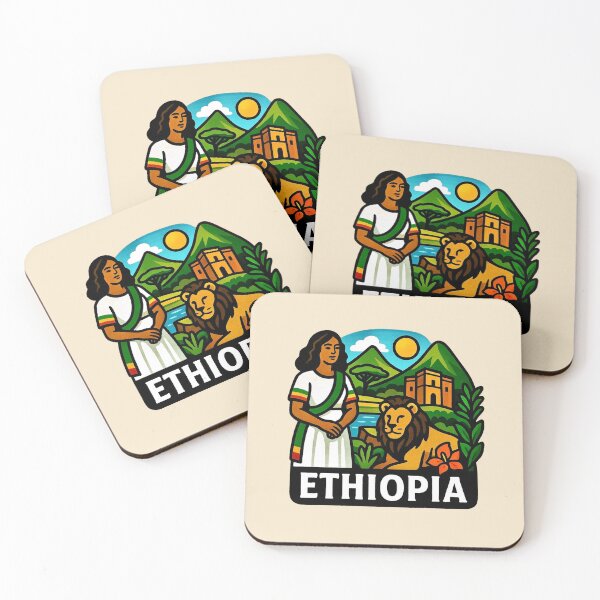 Item preview, Ethiopia Heritage - Lion & Lalibela designed and sold by Myra365Art.