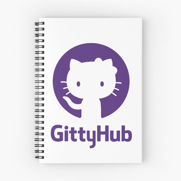 Aperçu de l'œuvre GittyHub (remix du logo GitHub) créée et vendue par DevDreams.