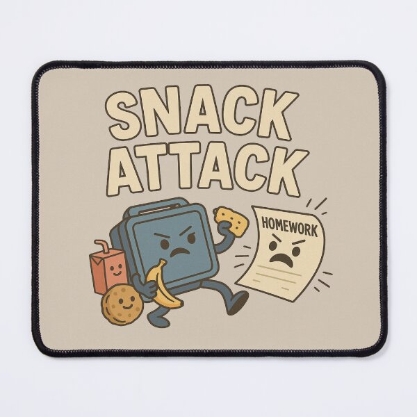 Item preview, Snack Attack – Fun Lunchbox vs. Homework designed and sold by Planthem.