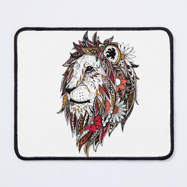 Item preview, Henna Lion designed and sold by Cora Worthington Art.
